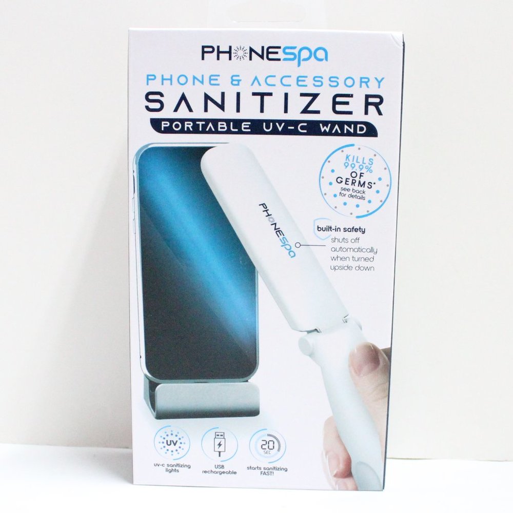 PHONESpa Phone & Accessory Portable Sanitizer New